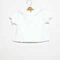 RUFFLE T-SHIRT WHITE