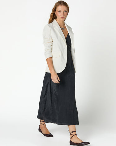 ECRU STRIPED BLAZER