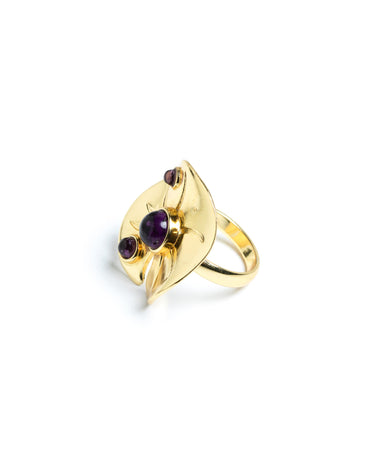 ANILLO FLOR MORA