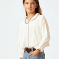 CAMISA PICONELA AZUL