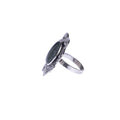 ANILLO OVALADO PIEDRA
