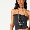 LONG NECKLACE IVORY