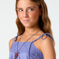 VESTIDO BRODERIE LILA