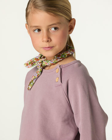 BERRY BUTTON SWEATER