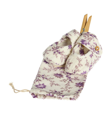 ZAPATO PRINT BRIGHT FLOWERS PLUM