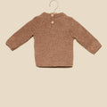SUGARCANE CABLE KNIT SWEATER