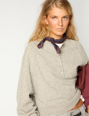 JERSEY CUELLO REDONDO LIGHT GREY