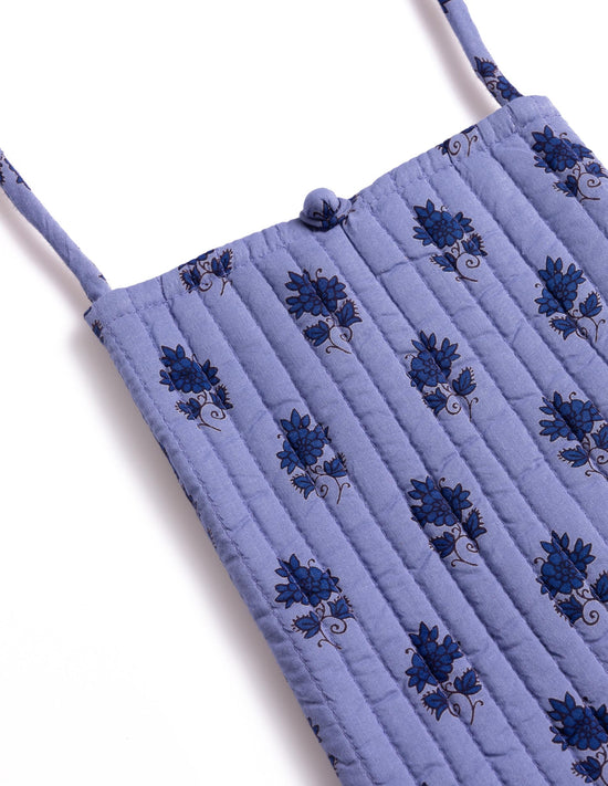 BUTI PRINT CROSSBODY BAG BLUE