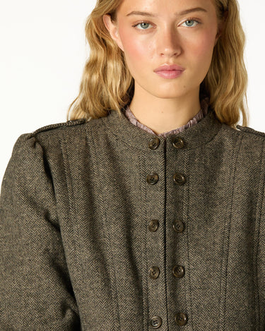BLAZER MAO ESPIGA GRIS