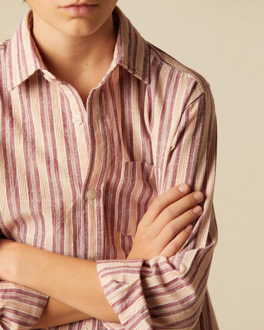 MULBERRY FRENCH STRIPES SHIRT