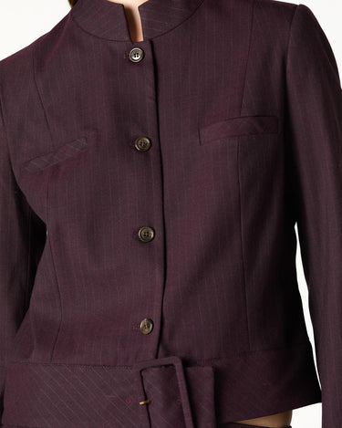 BLAZER HEBILLA RAYA GRANATE
