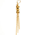 PENDIENTES CADENA DORADA