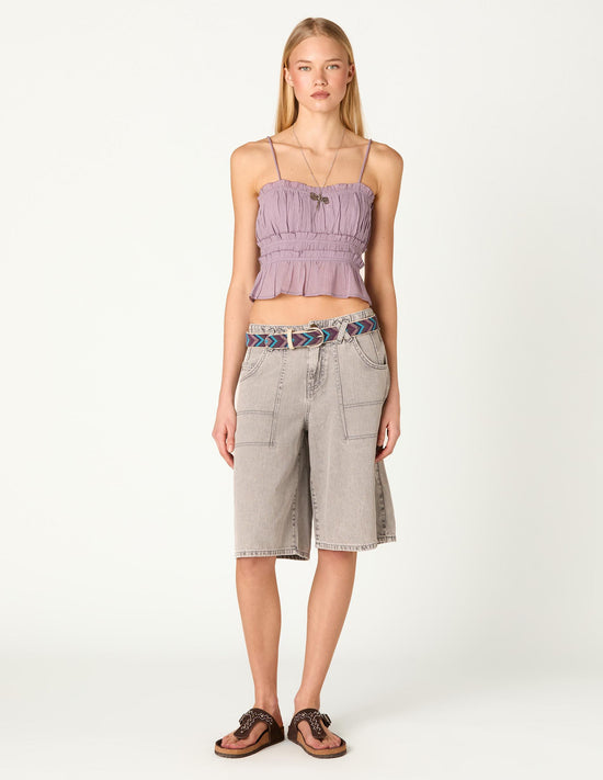 OVERCAST RUCHED TOP