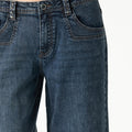 DENIM STUD BELT LOOP BLUE