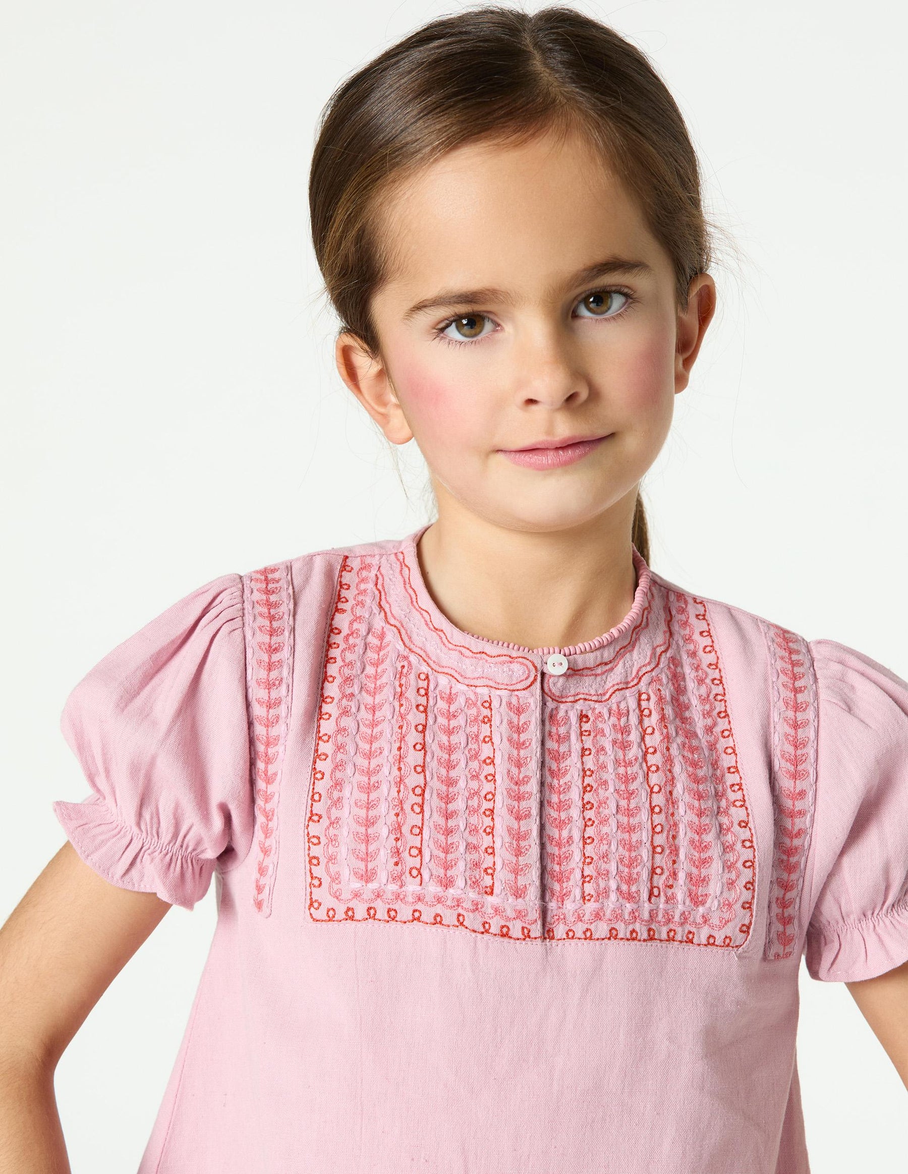 ROSE EMBROIDERED SHIRT