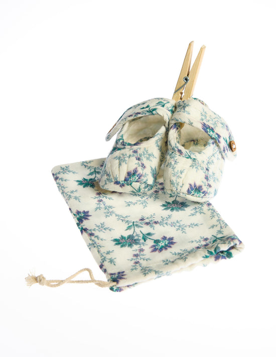 ZAPATO PRINT BRIGHT FLOWERS BLUE