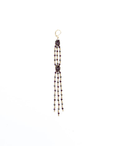 MORA BEADS CHAIN EARRINGS