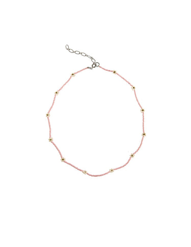 FLOWER PINK NECKLACE