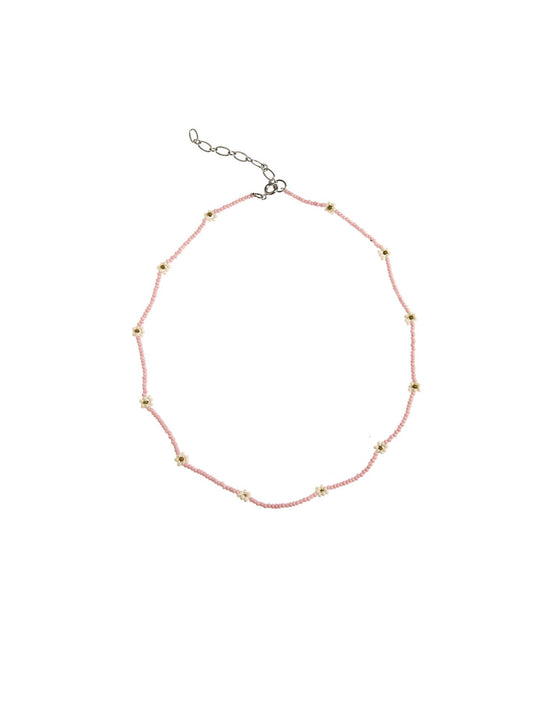 FLOWER PINK NECKLACE