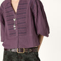 CHOCOLATE ROUND NECK NIDOS SHIRT