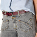 CROSSED POCKET TROUSERS GREY