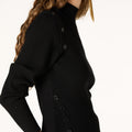 JERSEY CANALE BOTONES BLACK
