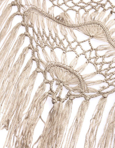 CAPPUCCINO CROCHET SHAWL