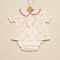 FLORAL EYELET SHIRT