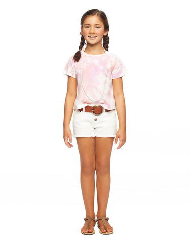 Camiseta tie dye rosa