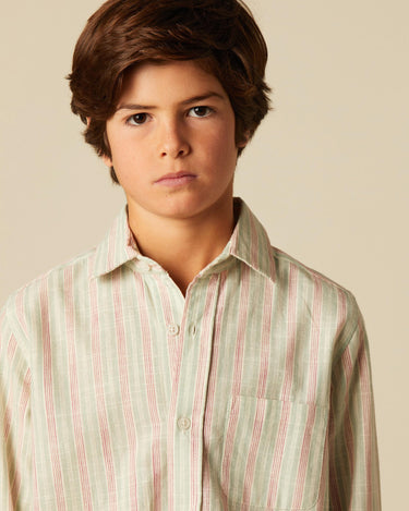 FRENCH STRIPES GREY SHIRT