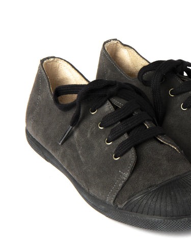 ANTHRACITE LACE-UP SNEAKER