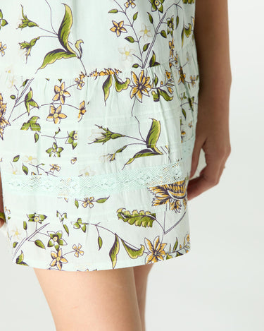 INDIAN SWIPE PRINT DRESS