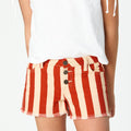 SHORT RED STRIPE