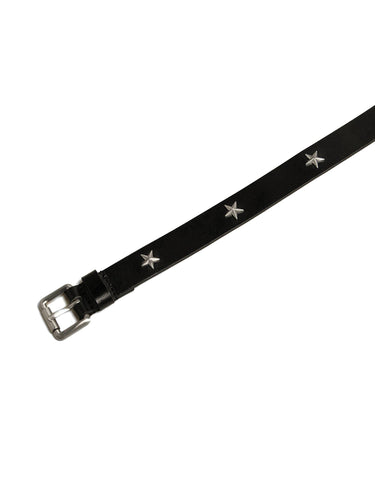 BLACK BELT WITH SILVER STARS