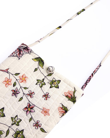 PRINT INDIAN CAPPUCCINO SHOULDER BAG