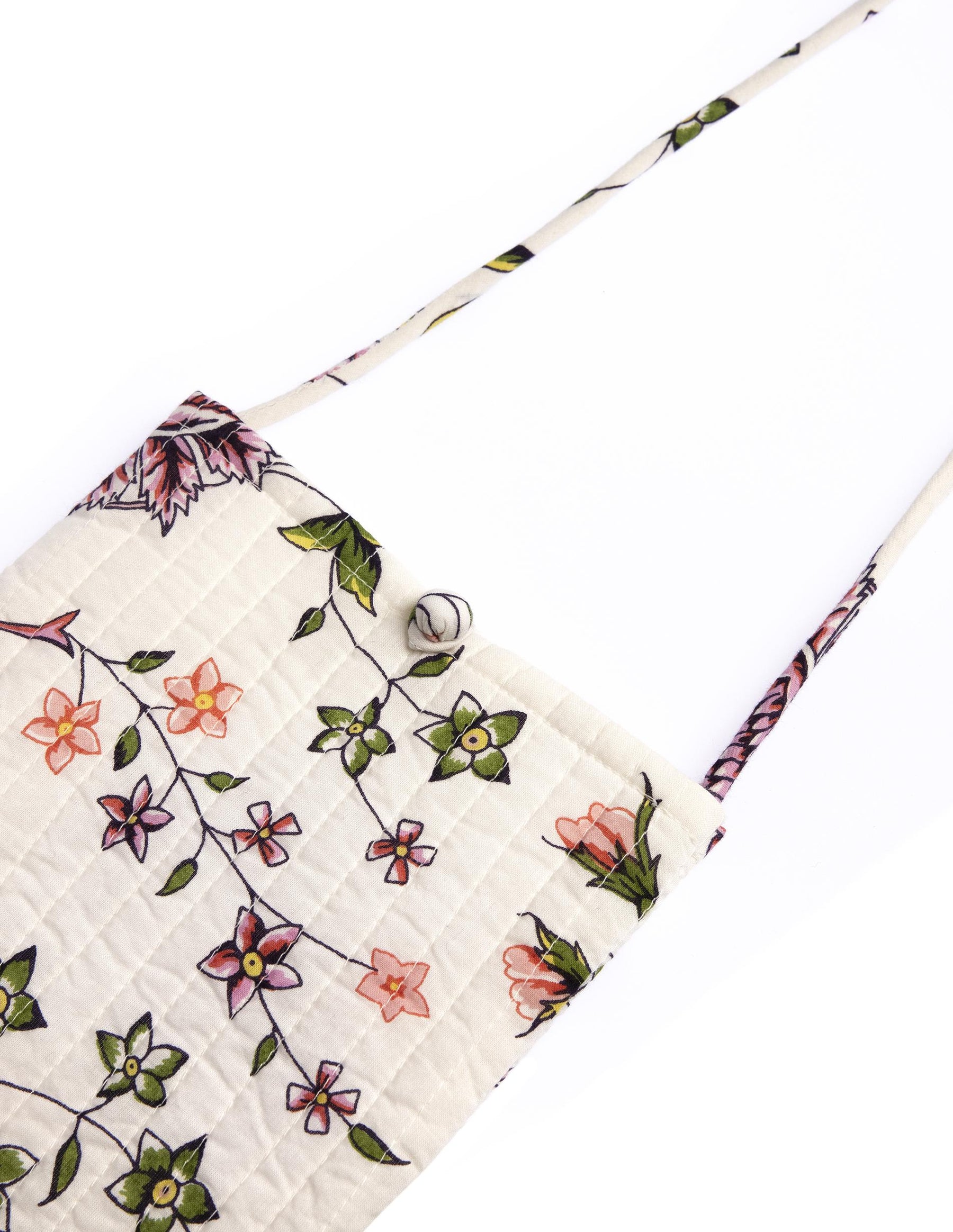 PRINT INDIAN CAPPUCCINO SHOULDER BAG