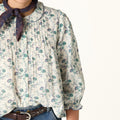 CAMISA BRIGHT FLOWERS BLUE