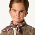CHAQUETA CUELLO MAO CUADRO BARK