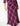FALDA CUADROS MIDI PLUM
