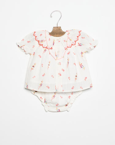 DOBBY PRINT SHIRT PINK