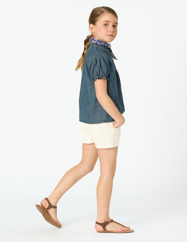 BLUE DENIM SHIRT