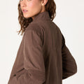 CHAQUETA CREMALLERA CHOCOLATE