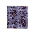 VINTAGE PRINT ANILINE BLUE SCARF