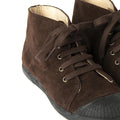 BROWN LACE-UP BOOT