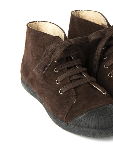 BOTA MARRÓN CORDONES