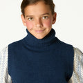 CHALECO CUELLO VUELTO MIDNIGHT