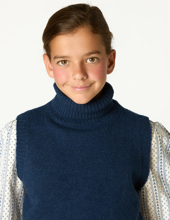 MIDNIGHT TURTLENECK VEST