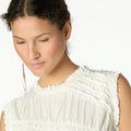 TOP FRUNCE BLANCO