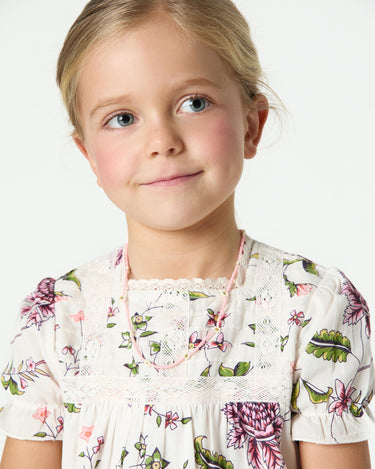 INDIAN PRINT CAPPUCCINO DRESS