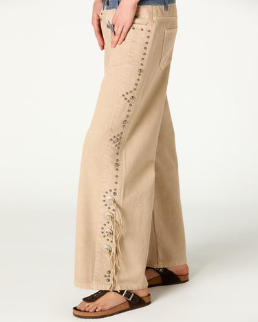 PANTALON TACHAS COWBOY BEIGE/CONTRAST